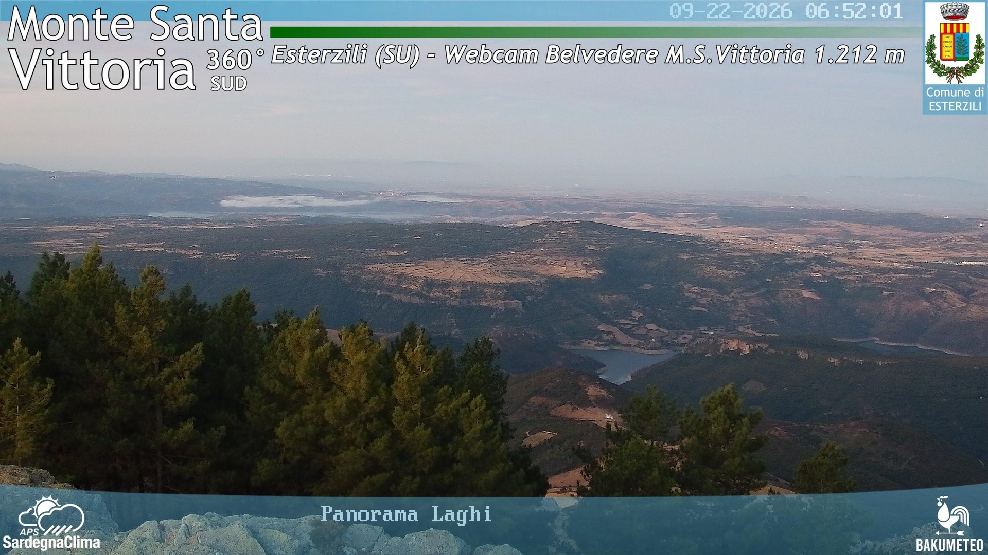 view from Monte Santa Vittoria Sud on 2026-09-22