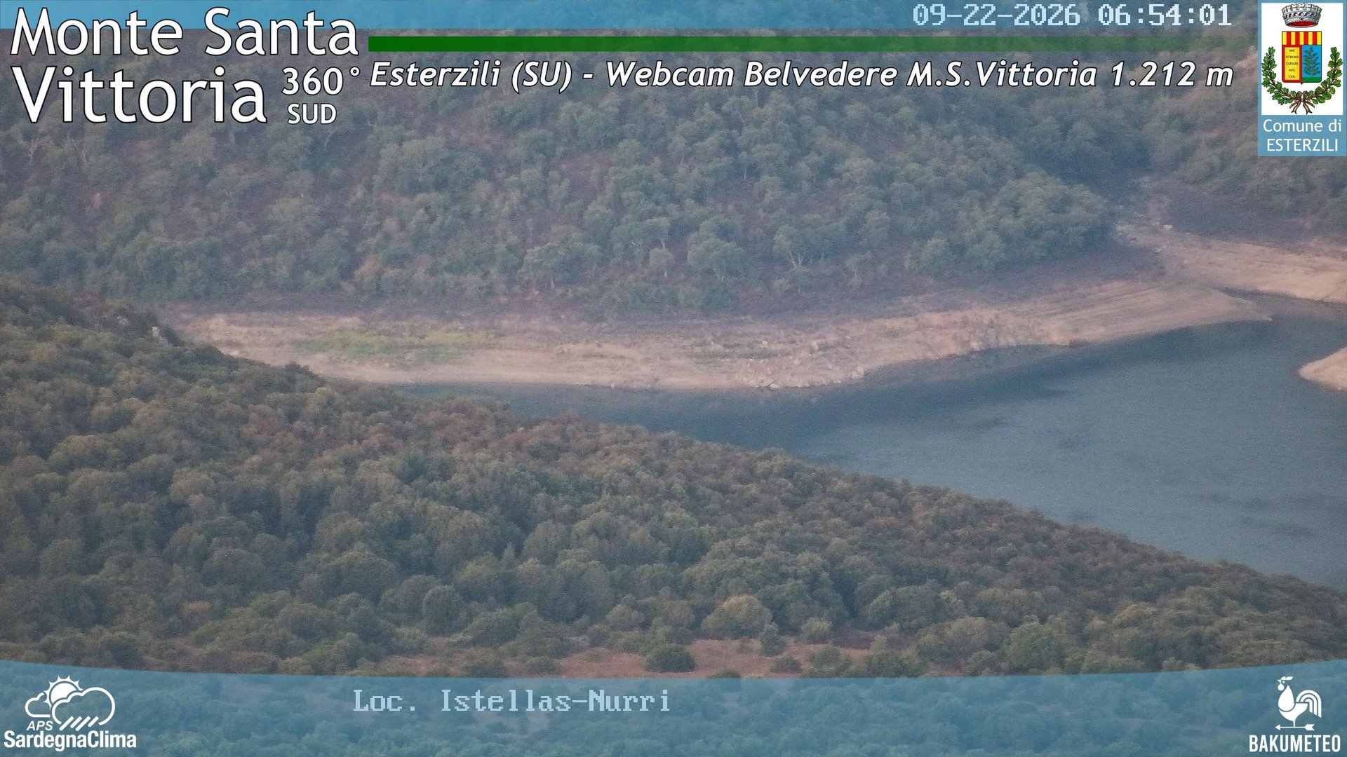 view from Monte Santa Vittoria Sud on 2026-09-22