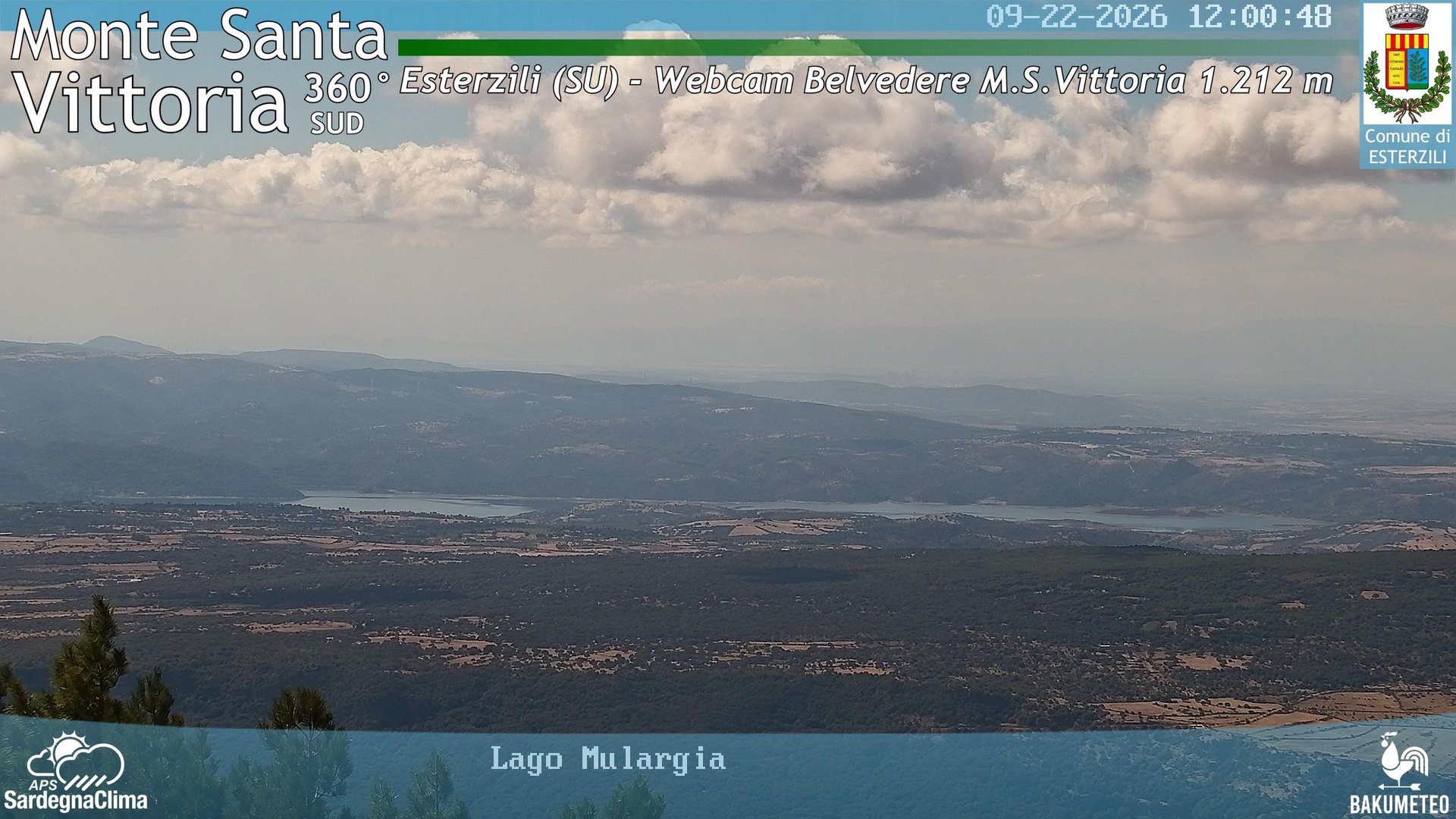 view from Monte Santa Vittoria Sud on 2026-09-22