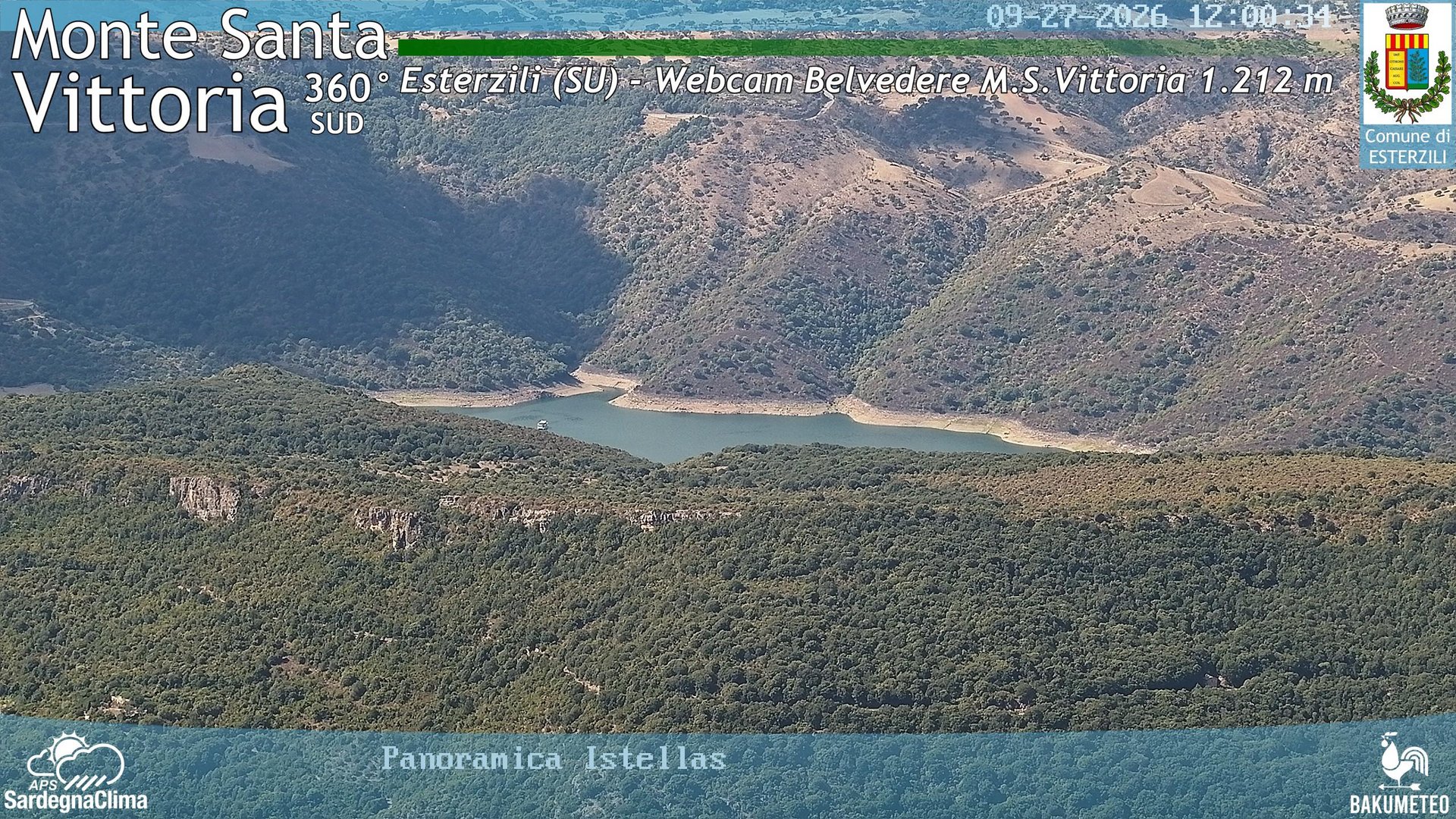 view from Monte Santa Vittoria Sud on 2026-09-27