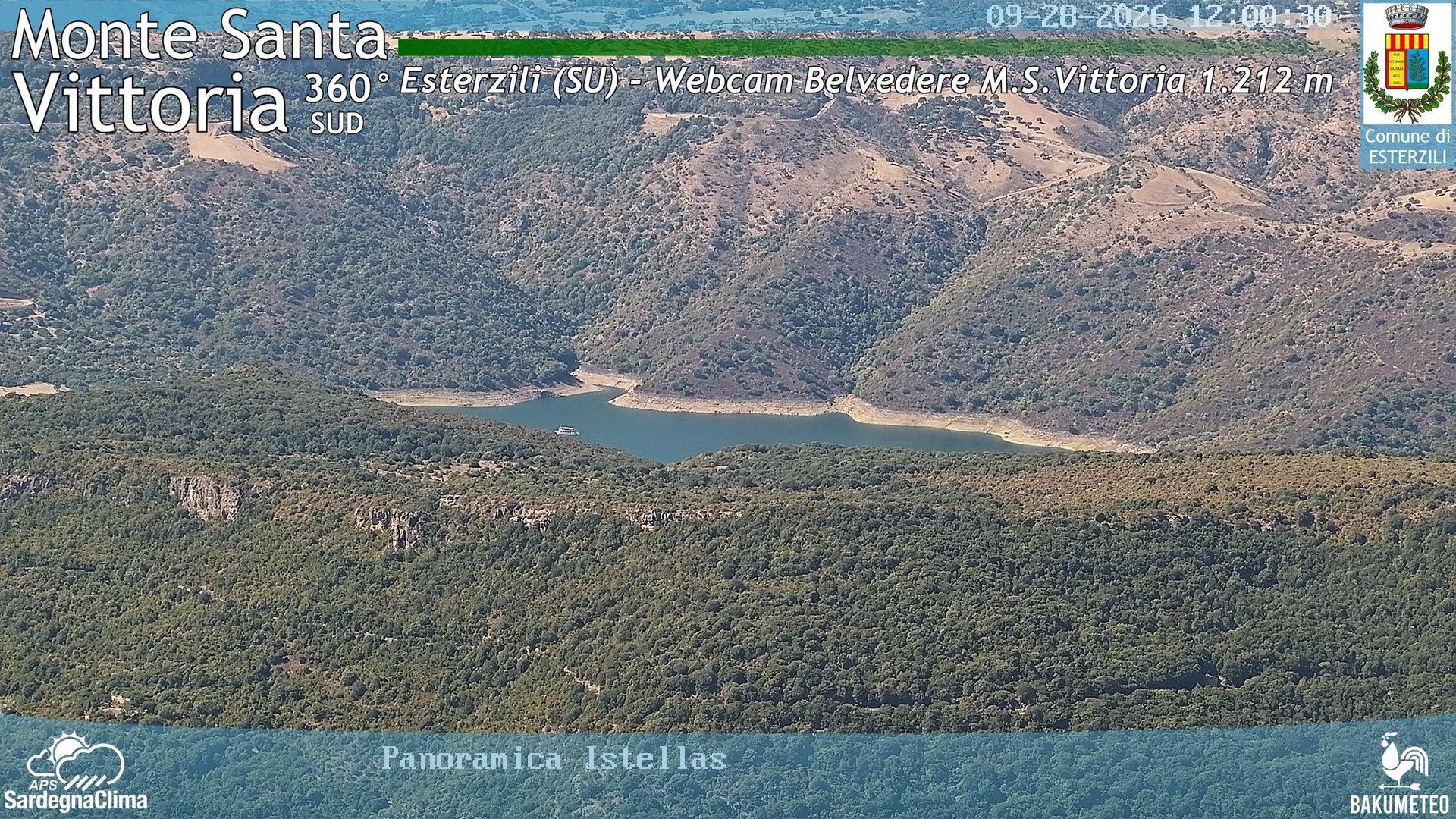 view from Monte Santa Vittoria Sud on 2026-09-28