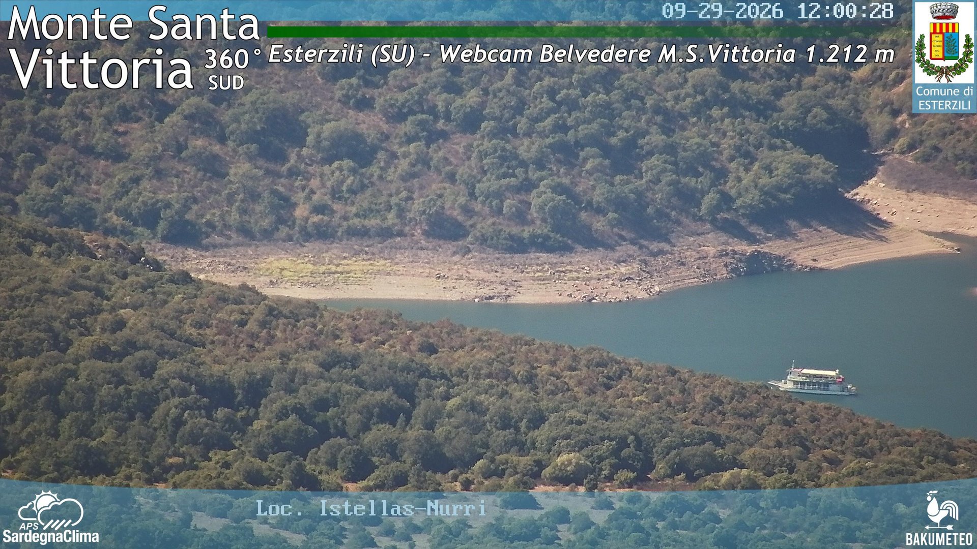 view from Monte Santa Vittoria Sud on 2026-09-29