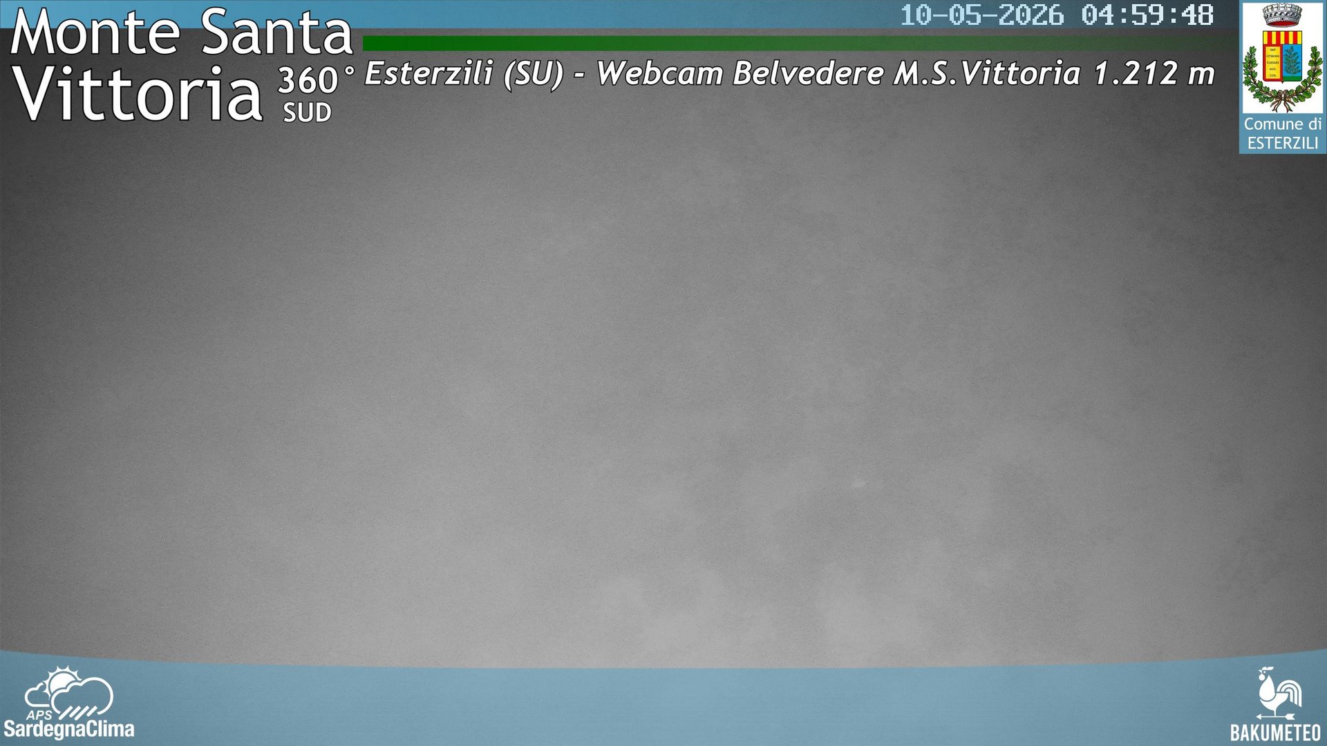 time-lapse frame, Monte Santa Vittoria Sud webcam
