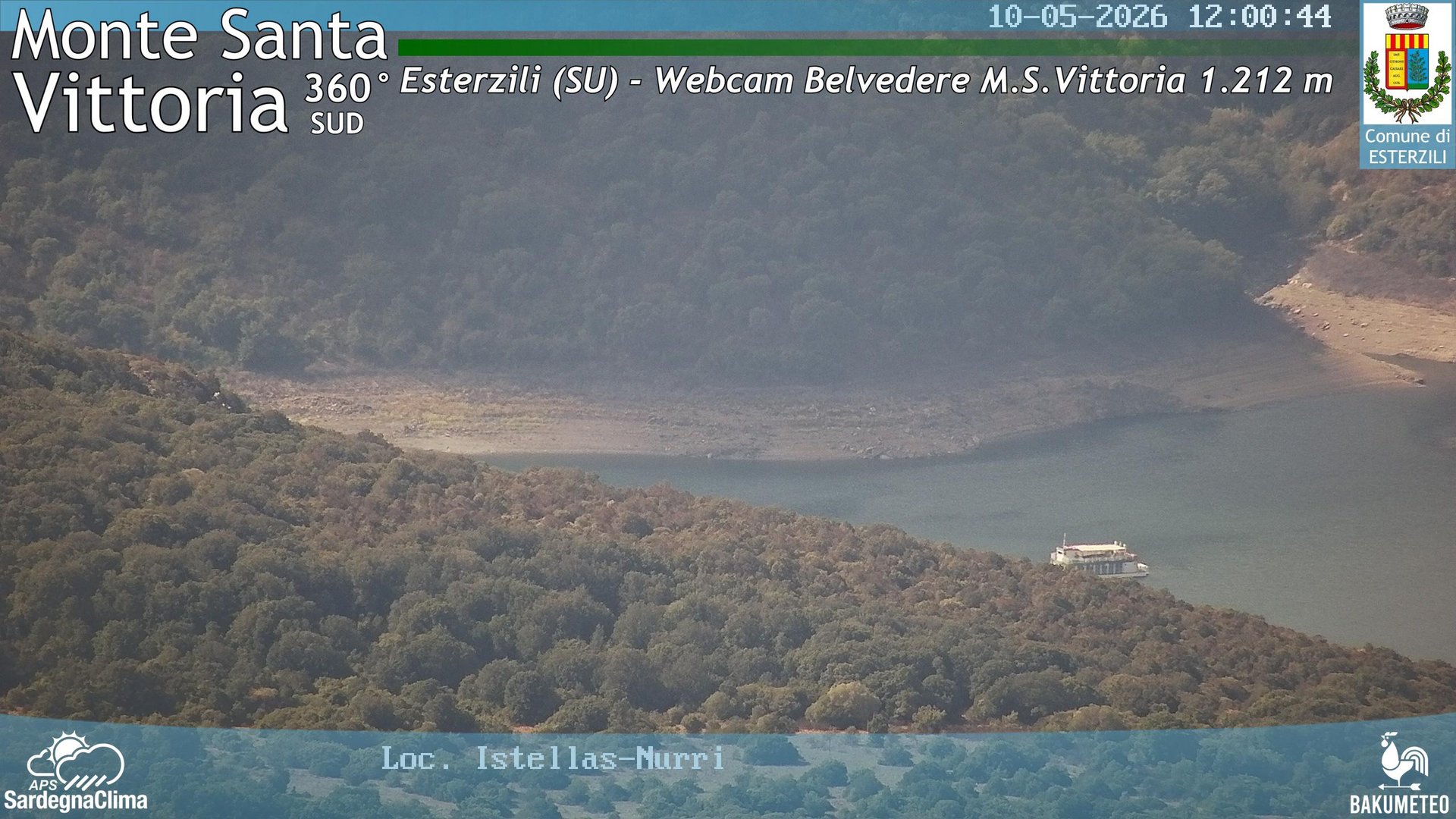 view from Monte Santa Vittoria Sud on 2026-10-05