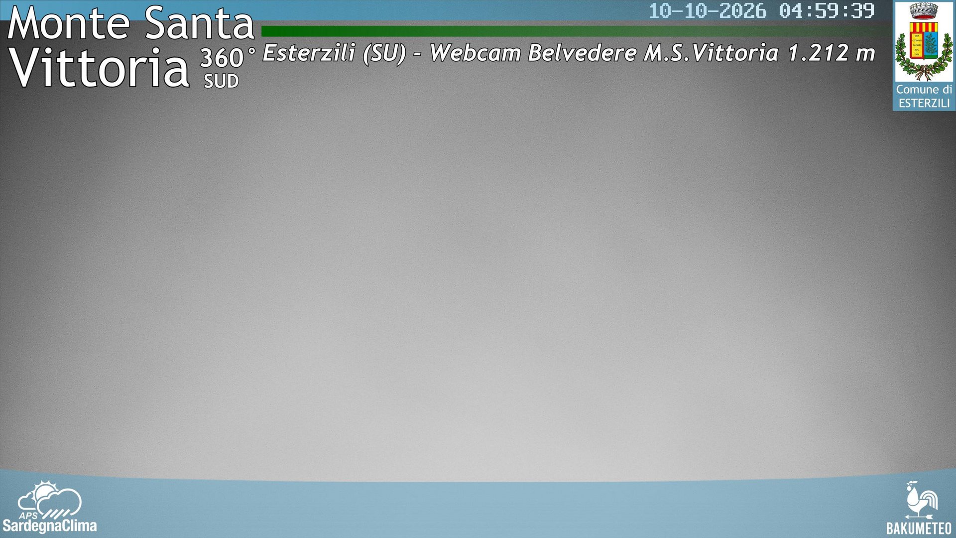 time-lapse frame, Monte Santa Vittoria Sud webcam