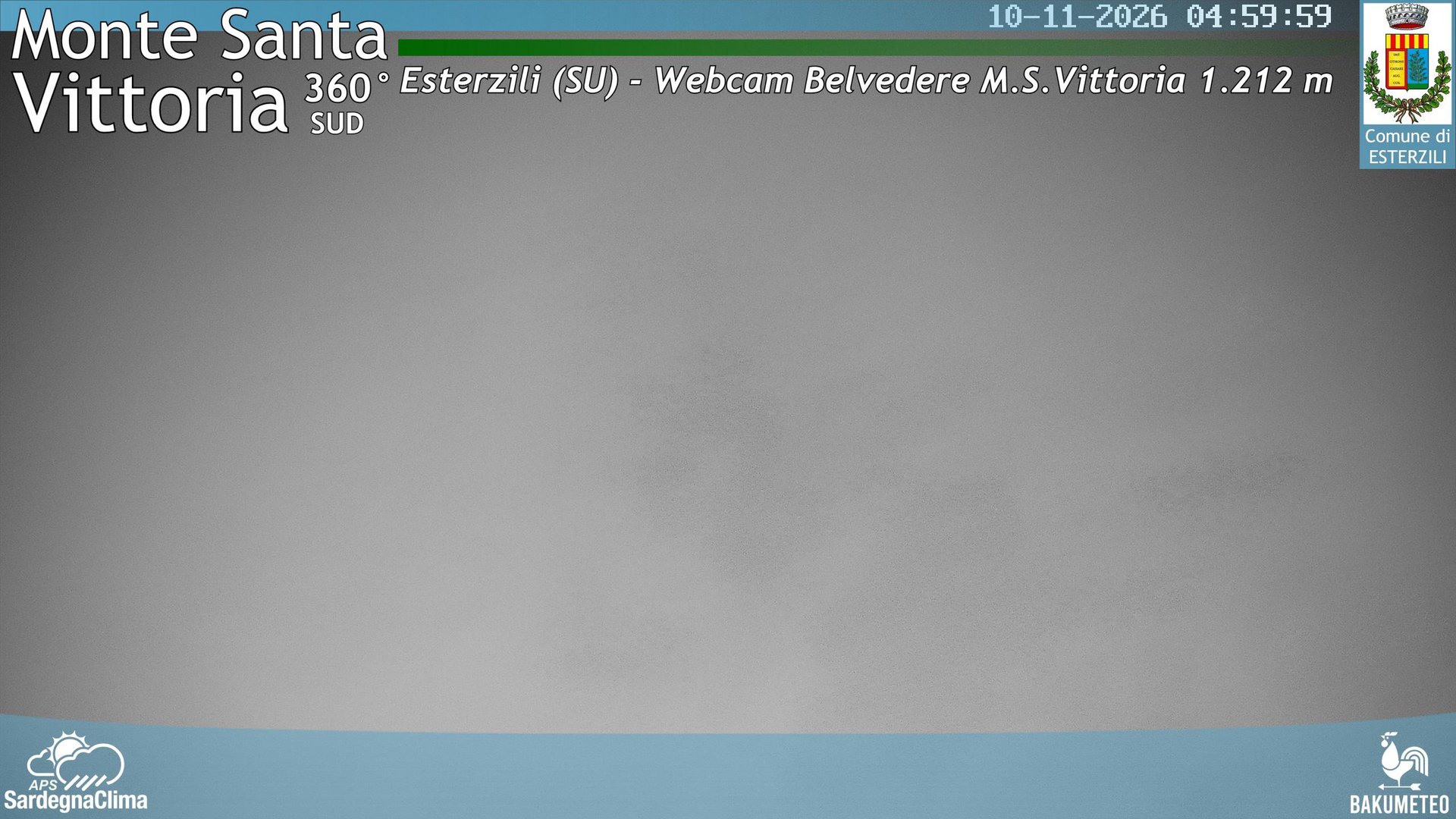 time-lapse frame, Monte Santa Vittoria Sud webcam