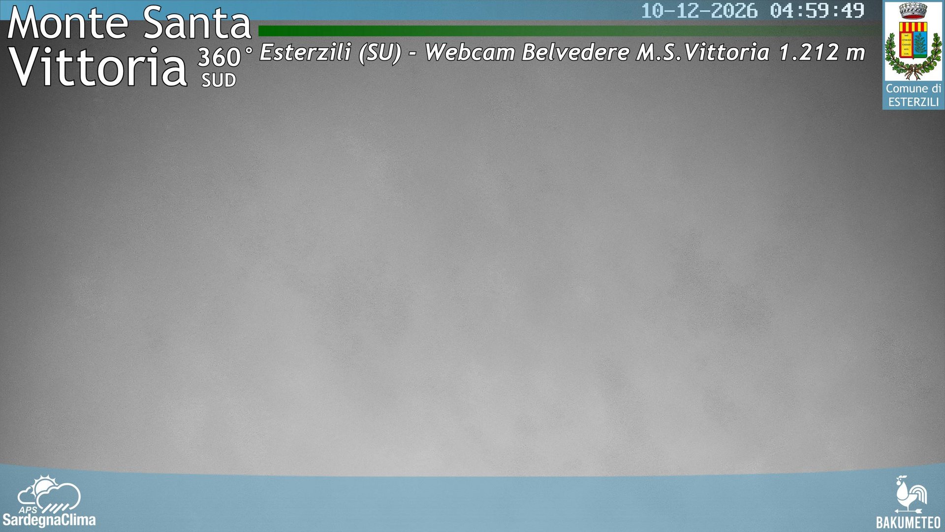 time-lapse frame, Monte Santa Vittoria Sud webcam